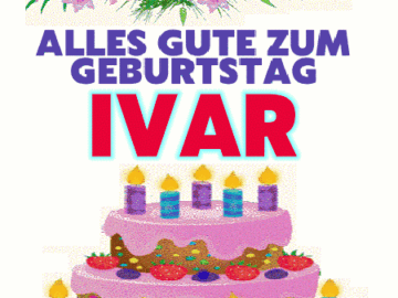 Alles gute zum geburtstag Ivar