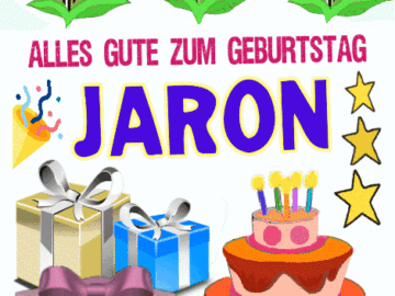 Alles gute zum geburtstag Jaron