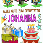 Alles gute zum geburtstag Johanna