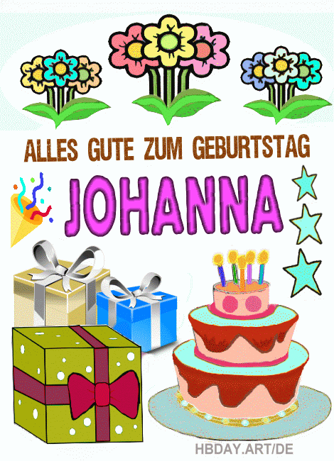 Alles gute zum geburtstag Johanna