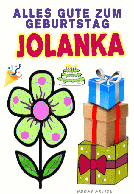 Alles gute zum geburtstag Jolanka