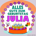 Alles gute zum geburtstag Julia