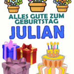 Alles gute zum geburtstag Julian