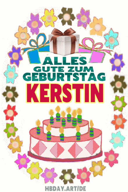   Alles Gute Zum Geburtstag Kerstin