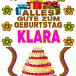 Alles gute zum geburtstag Klara