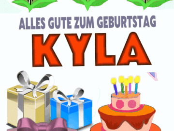 Alles gute zum geburtstag Kyla