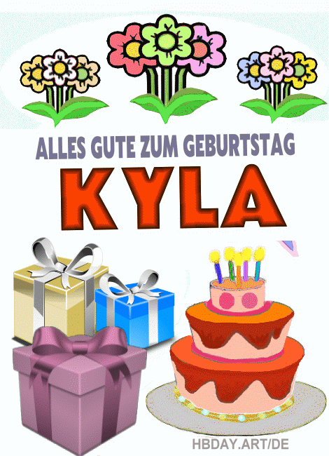 Alles gute zum geburtstag Kyla