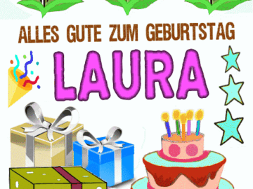 Alles gute zum geburtstag Laura