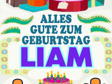 Alles gute zum Geburtstag Liam