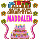 Alles gute zum geburtstag Maddalen