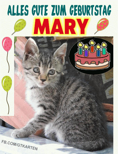 Alles Gute Zum Geburtstag Mary Gif