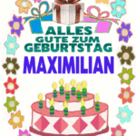 Alles gute zum geburtstag Maximilian