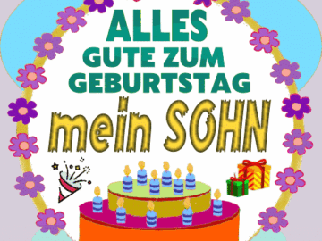 Alles gute zum geburtstag Sohn