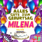 Alles gute zum geburtstag Milena
