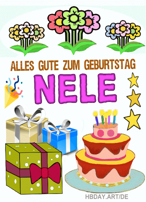 Alles gute zum geburtstag Nele
