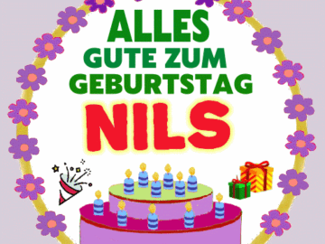 Alles Gute Zum Geburtstag Nils