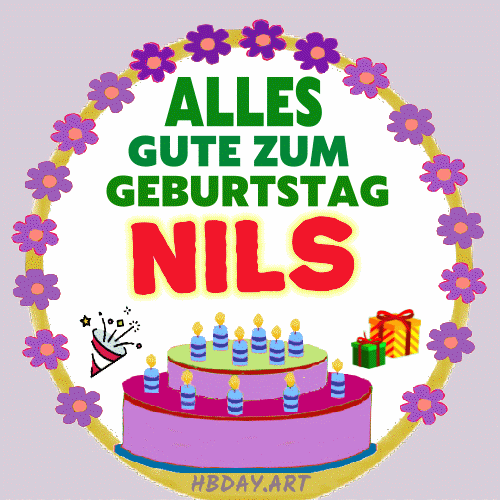 Alles Gute Zum Geburtstag Nils