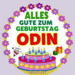 Alles gute zum geburtstag Odin