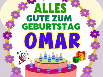 Alles Gute Zum Geburtstag OMAR