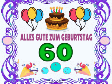 Alles Gute Zum Geburtstag 60