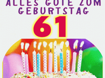 Alles gute zum geburtstag 61