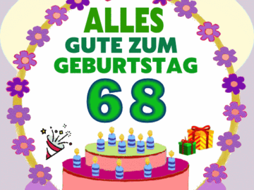 Alles gute zum geburtstag 68