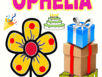 Alles gute zum geburtstag Ophelia