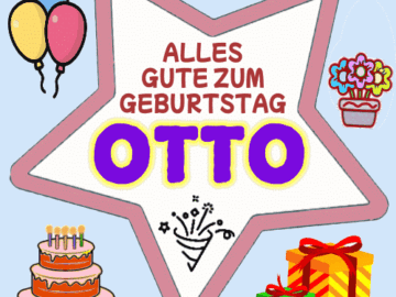 Alles gute zum geburtstag Otto
