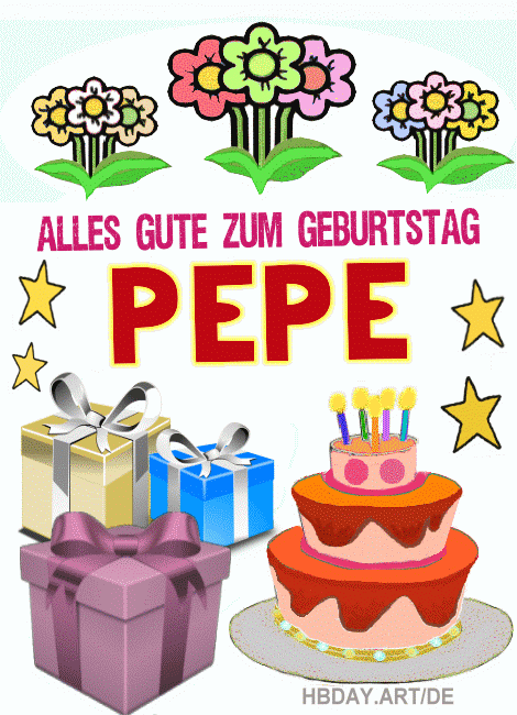 Alles gute zum geburtstag Pepe