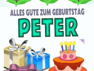 Alles gute zum geburtstag Peter