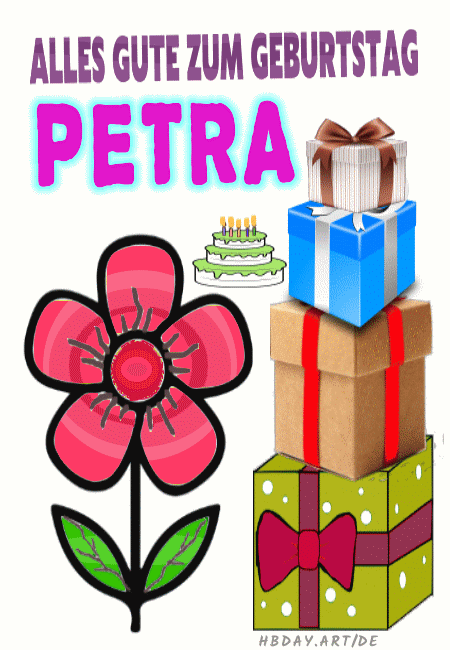 Alles gute zum geburtstag Petra
