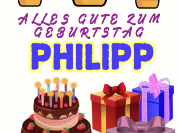 Alles gute zum geburtstag Philipp