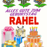 Alles gute zum geburtstag Rahel
