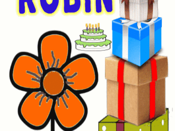 Alles gute zum geburtstag Robin
