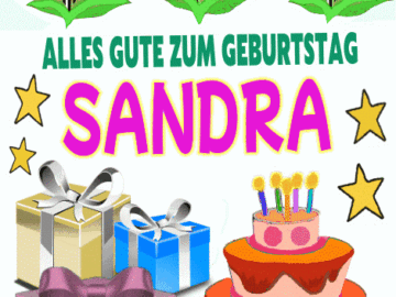 Alles gute zum geburtstag Sandra