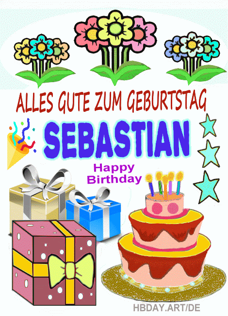 Alles gute zum geburtstag Sebastian