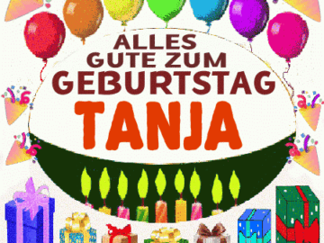 Alles Gute Zum Geburtstag Tanja