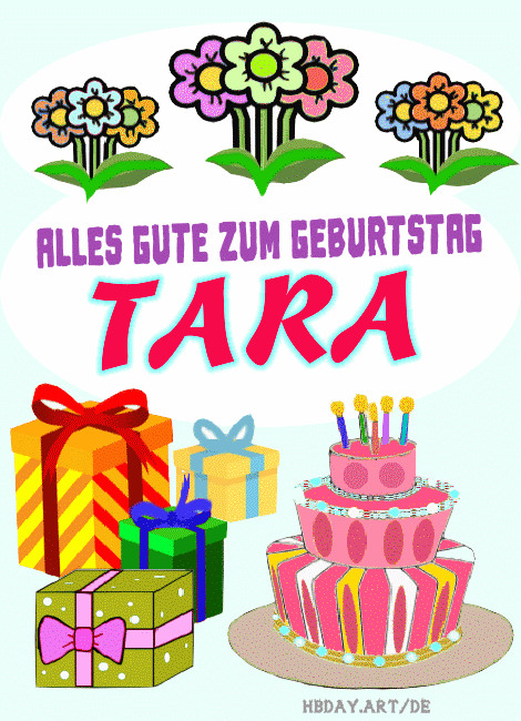 Alles gute zum geburtstag Tara