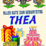 Alles gute zum geburtstag Thea