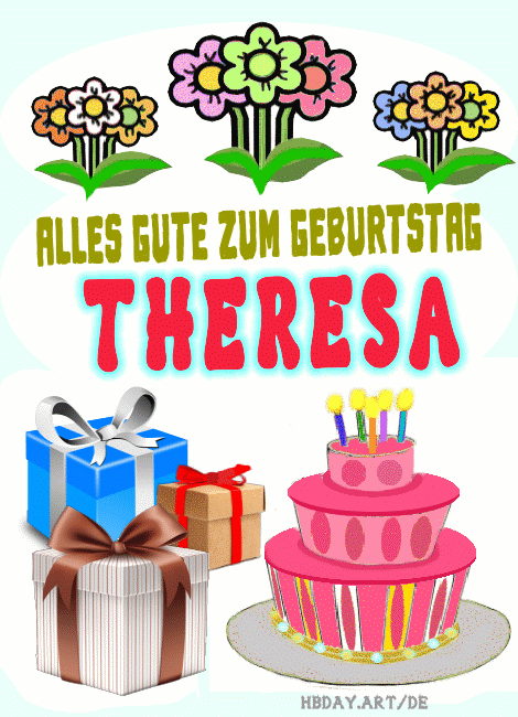 Alles gute zum geburtstag Theresa