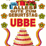 Alles gute zum geburtstag Ubbe
