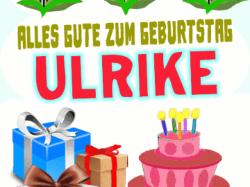 Alles gute zum geburtstag Ulrike