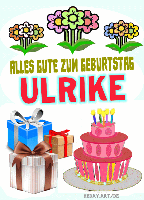Alles gute zum geburtstag Ulrike
