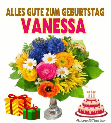 Alles gute zum geburtstag Vanessa