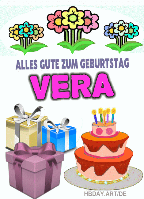 Alles gute zum geburtstag Vera