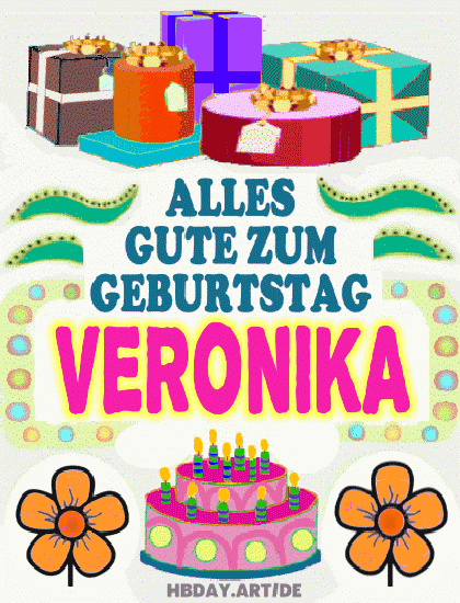 Alles gute zum Geburtstag Veronika