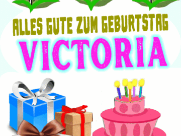 Alles gute zum geburtstag Victoria