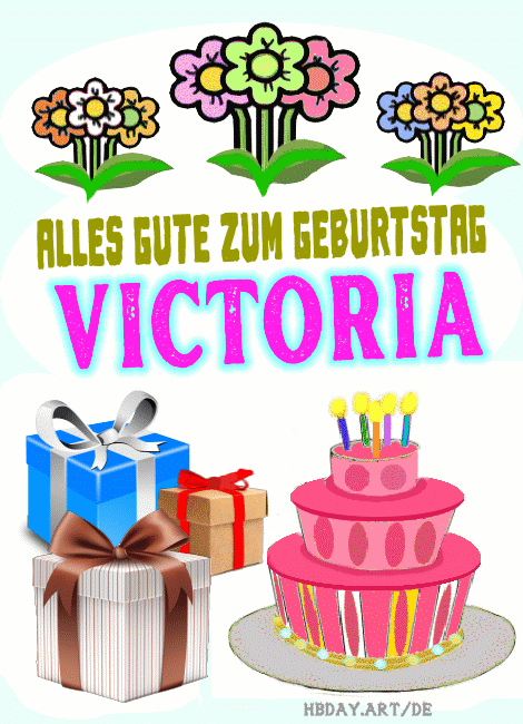 Alles gute zum geburtstag Victoria