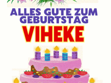Alles gute zum geburtstag Viheke