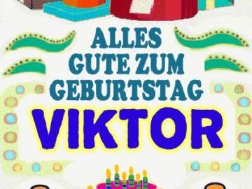 Alles gute zum geburtstag Viktor